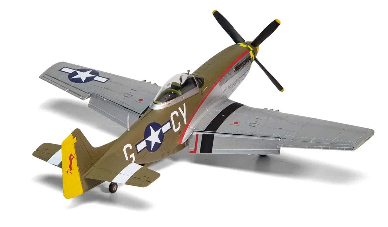 Airfix North American P-51D Mustang 1:48 Scale Plastic Model Plane Kit A05131A