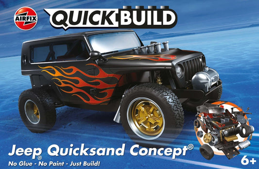 Airfix QuickBuild Snap Jeep Quicksand Concept J6038