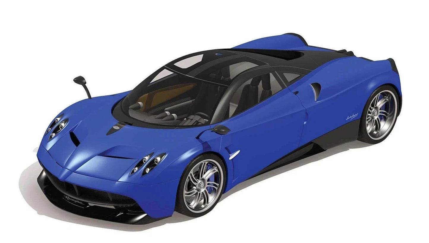 AIRFIX - Starter Set Pagani Huayra 1:43 Scale Plastic Model Car Kit - A55008