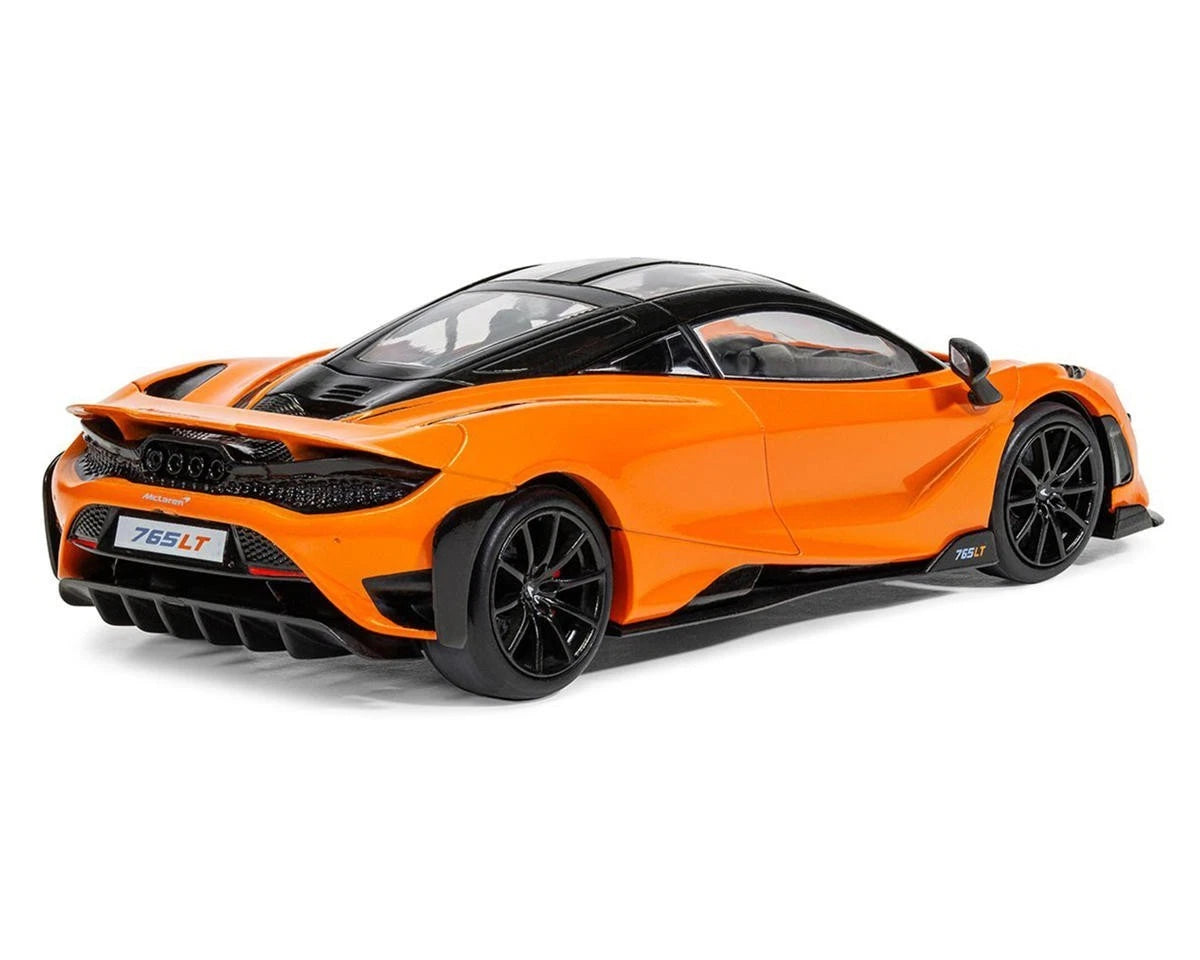 Airfix McLaren 765LT W/ Glue, Paints, Brushes Set 1:43 Car Model Kit A55006