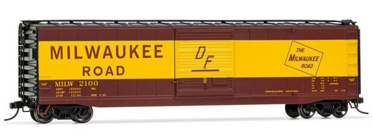 HR6584B MILWAUKEE ROAD, Box Car, running number #2