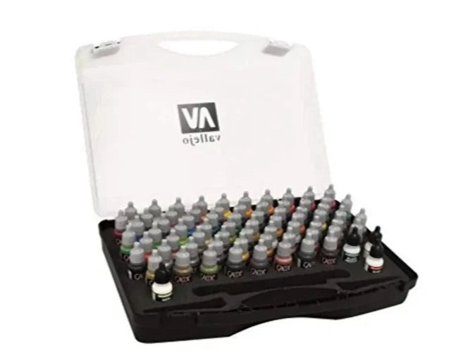 Vallejo Acrylic Paints 72172 Game Color Case Paint Set (72-Pack)