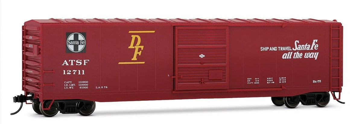 Atsf Inrd Boxcar Share ATSF, sliding door boxcar