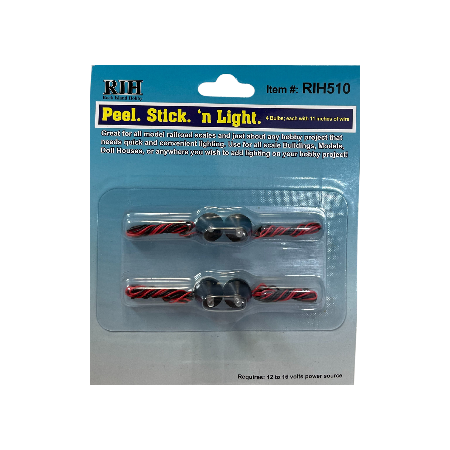 Peel Stick 'n light 4 pcs Bulb