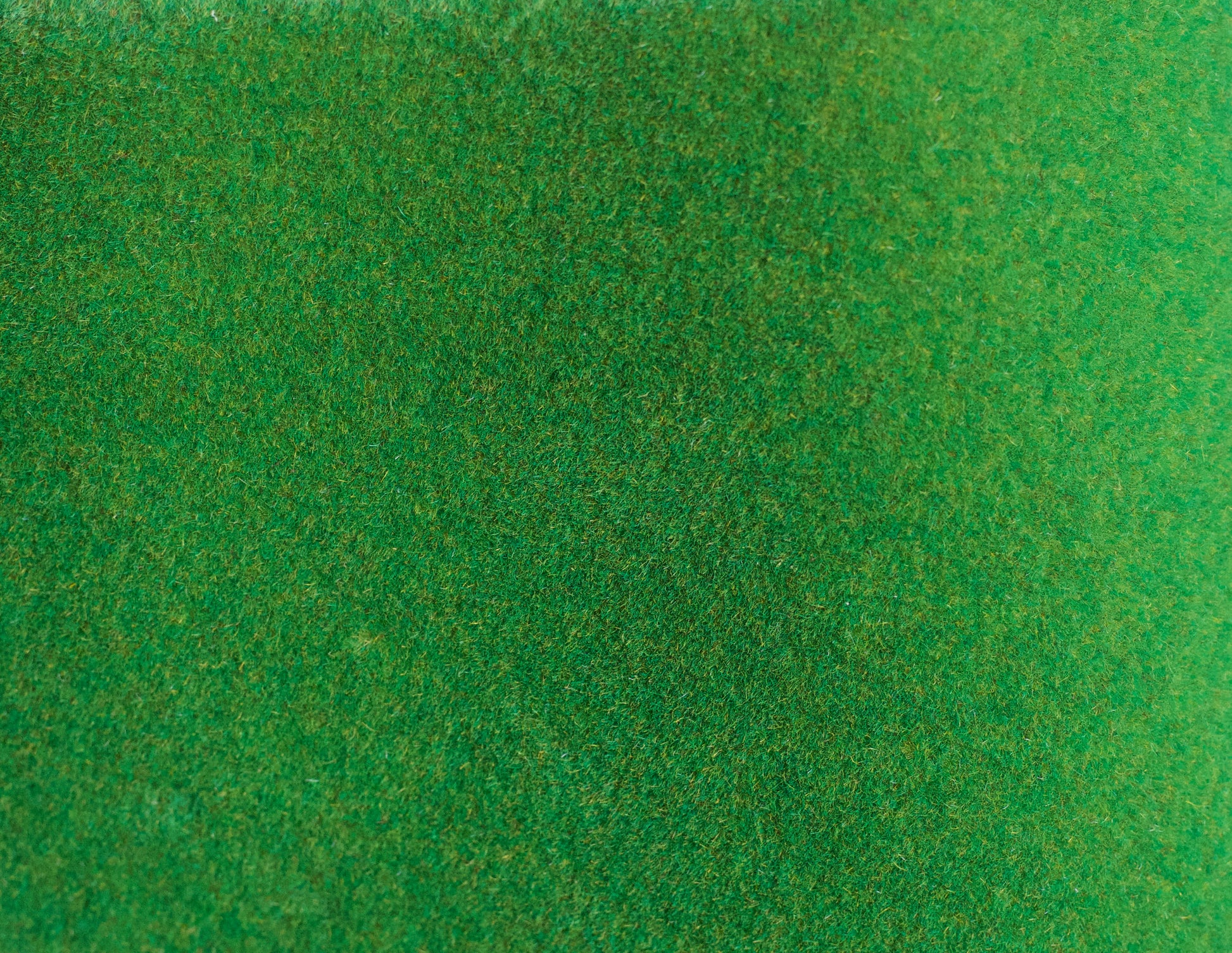 Large dark green grass mat for model railroading 