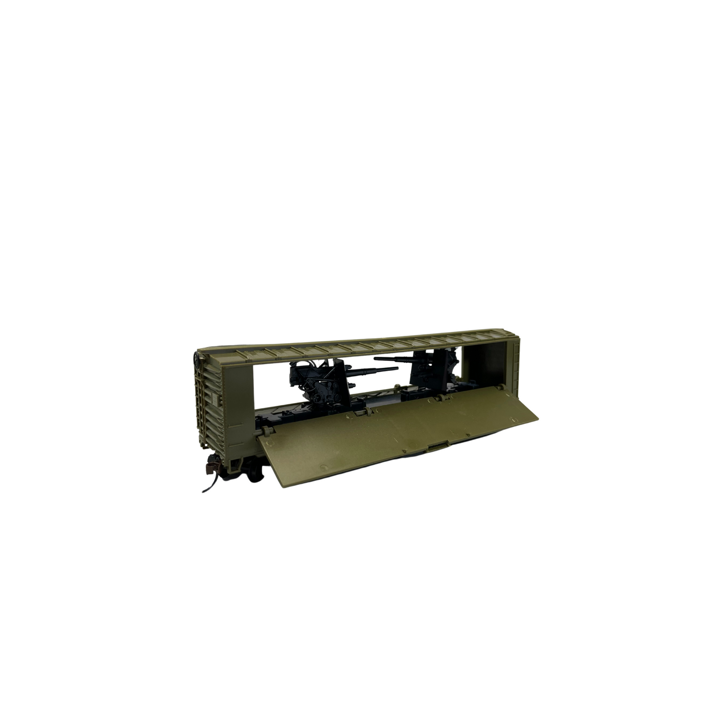 HO Scale US Army Tank Buster Q Car